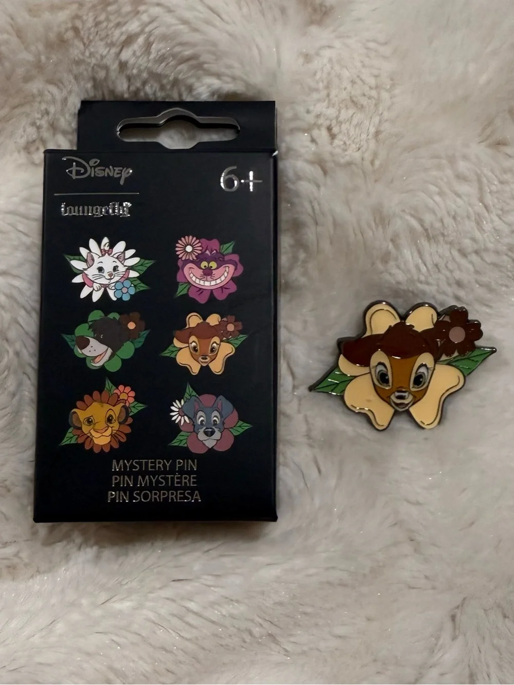 Loungefly Disney Animal Floral Blind Box Enamel Pin Hot Topic Exclusive